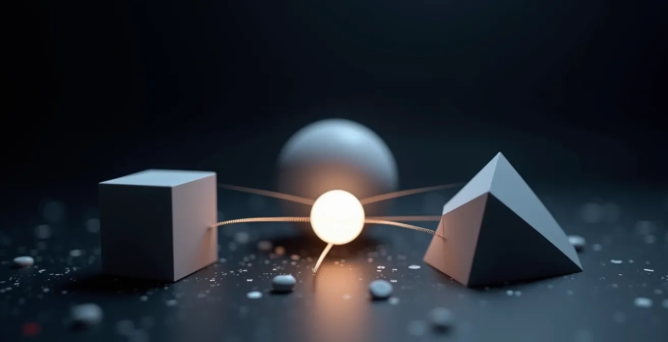 Abstract visualization of smart home device naming synchronization across multiple platforms