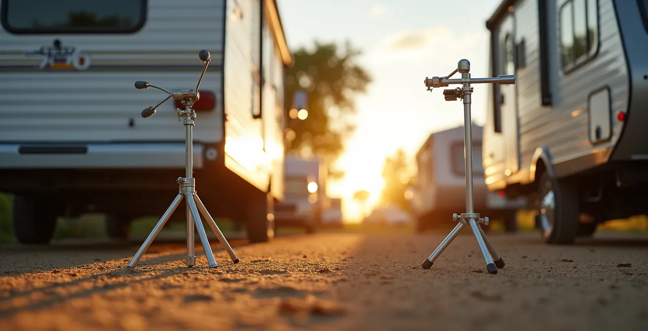 Comparison of different Starlink mounting options for RVs